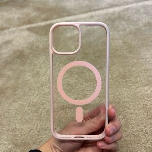 Apple Pink MagSafe iPhone Case